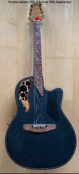 Ovation Adamas 1581-5 Reissue 30th Anniversary